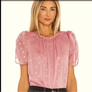 1 State women’s foil blouse NWT, small